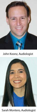 Photo of John Koonz & Sarah Montero, AuD from Hearing & Balance Associates