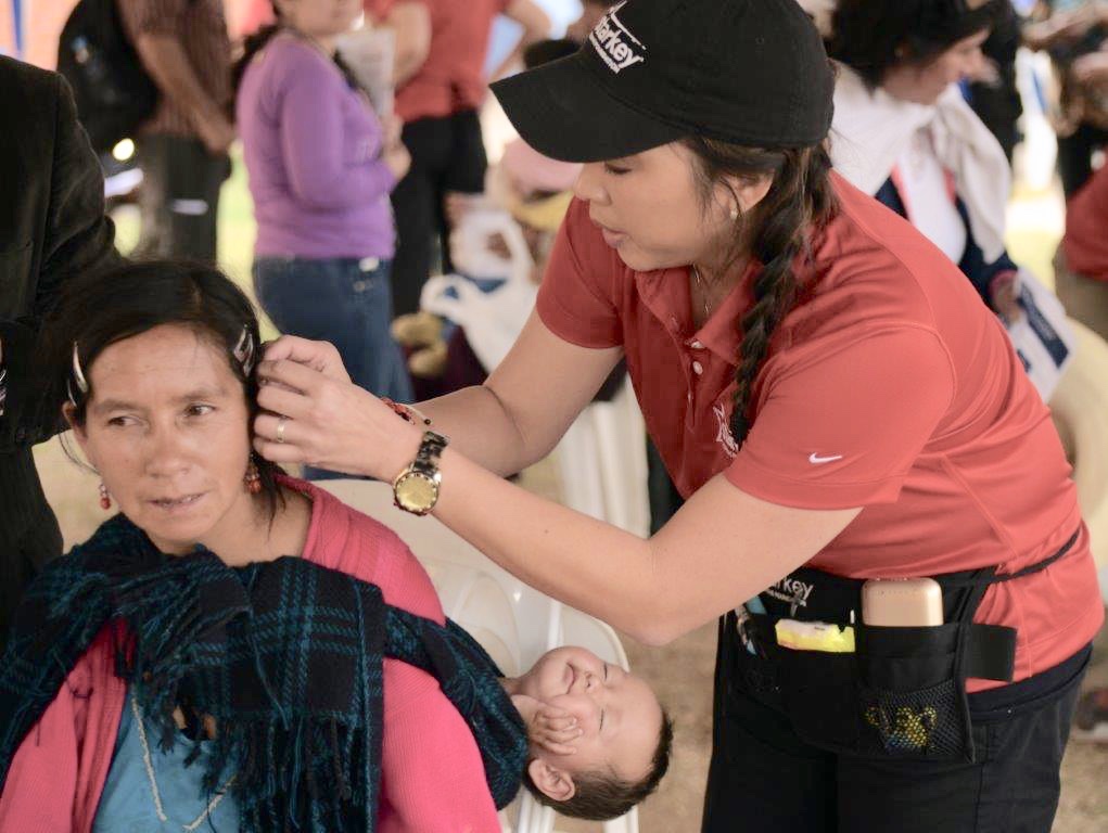 Dr. Phillips volunteering in Peru