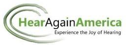 Hear Again America logo