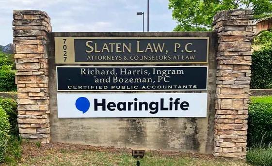 outside sign