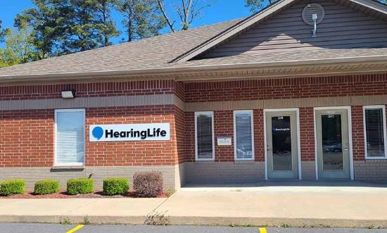 front of office