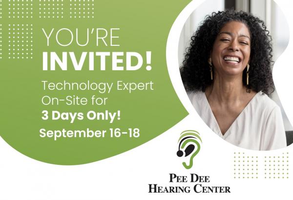 Announcement for Pee Dee Hearing Center