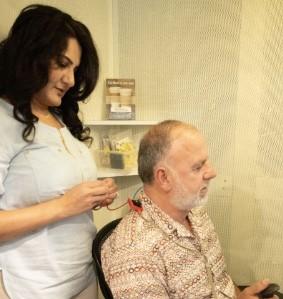 Having your hearing tested at South Coast Hearing Specialists