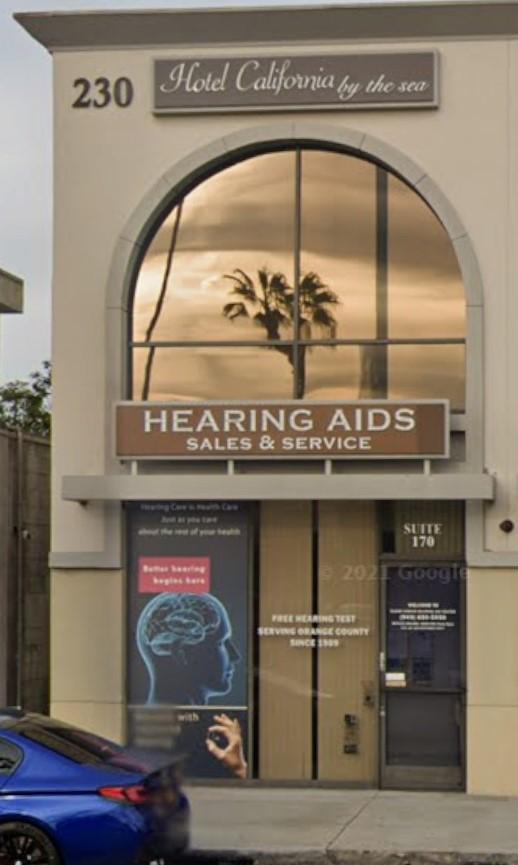 Outside of office - Clear Choice Hearing Aids - Costa Mesa, CA