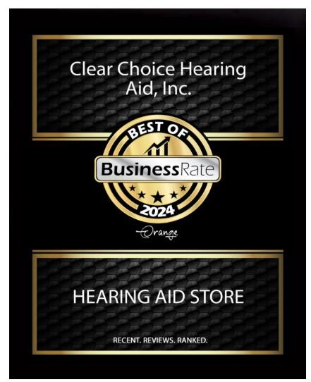 Announcement for Clear Choice Hearing Aid - Encinitas