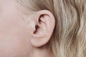 A woman's ear