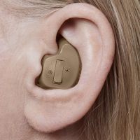 full shell low-profile hearing aid