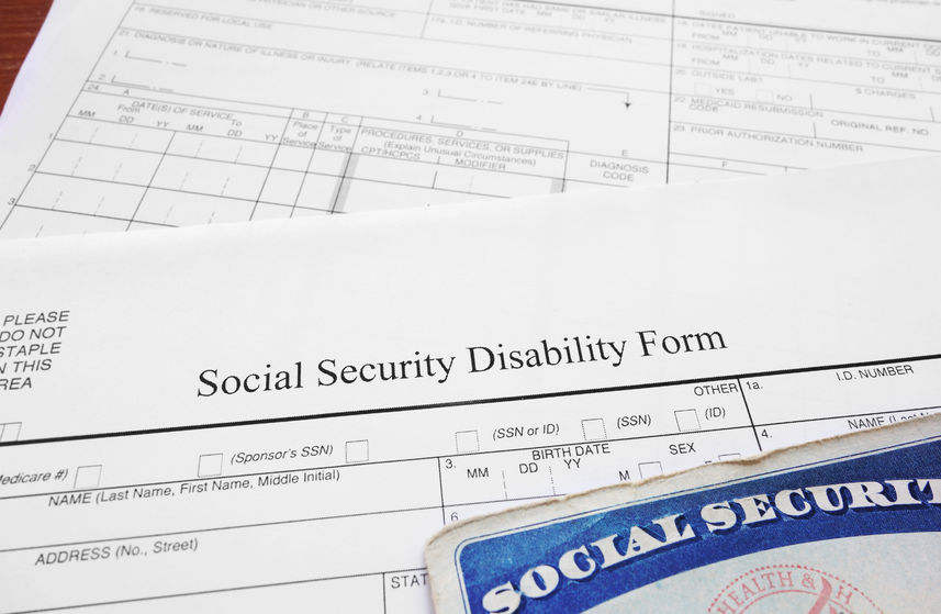A picture of a Social Security card. 