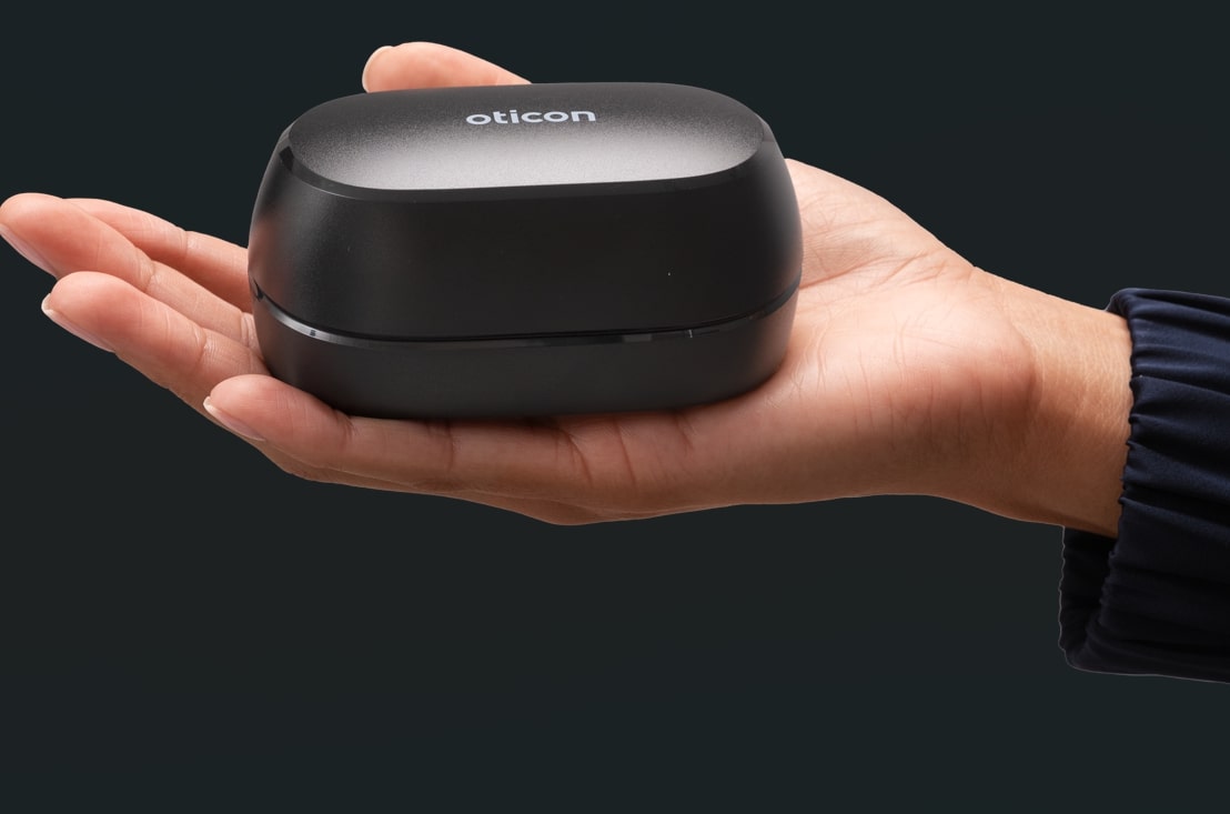 Oticon Zeal charging device for hearing aids